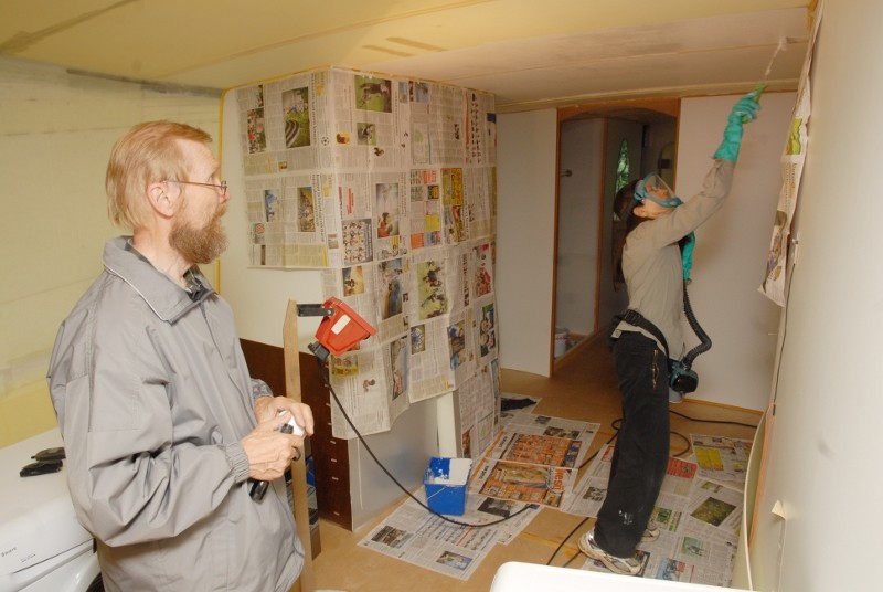 Jorma ja Kirsti Ponkala rakentavat Shalomia yhdessä.