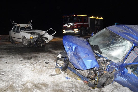 Onnettomuuspaikkaa raivattiin lähes kahden tunnin ajan.