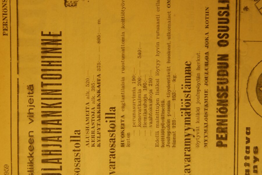 Ilmoitus 18.12. ilmestyneestä lehdestä.