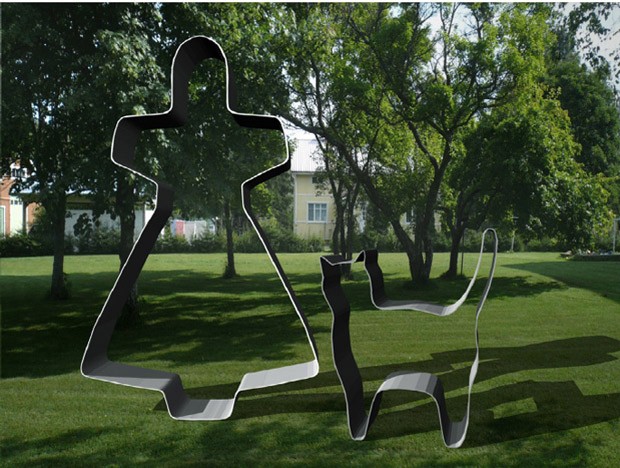 Akka ja kissa ilmestyvät vanhainkodin pihalle, jos rahoitus saadaan kokoon.