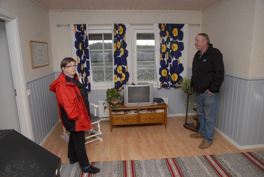 Leipyölin isäntäpari Leila ja Teuvo Räsänen.