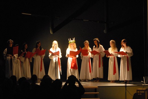 Rilla Tammi on tämän vuoden Lucia.