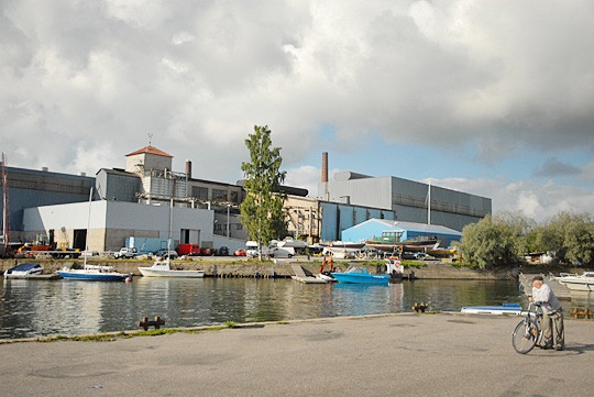 Tehtaat ovat hallinneet Taalintehtaan maisemaa vuosisatoja.