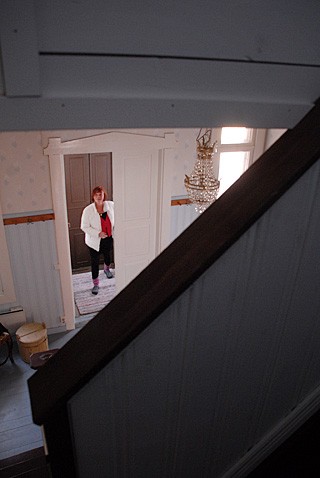 Kurkelan koulussa on vanhan puutalon tunnelmaa.