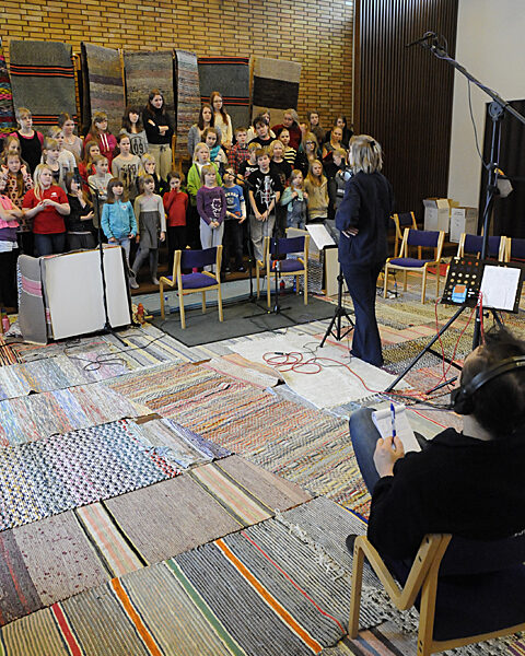 Saara Kemppainen ja Petteri Salmi laulattivat Leticiaa koko viikonlopun ajan.