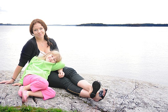 Riikka Degert pyrähti Liisa Hilskan kanssa kuvaan.