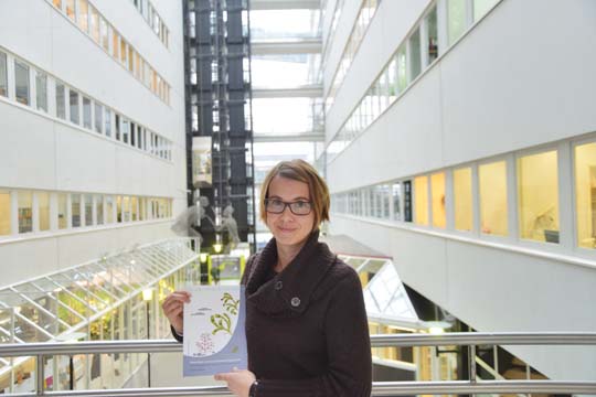 Henna Rinteen työpaikka on Turun Biocityssä.