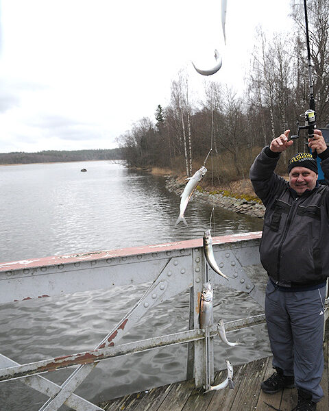 Litka on täynnä, näyttää Tuure Björkqvist.