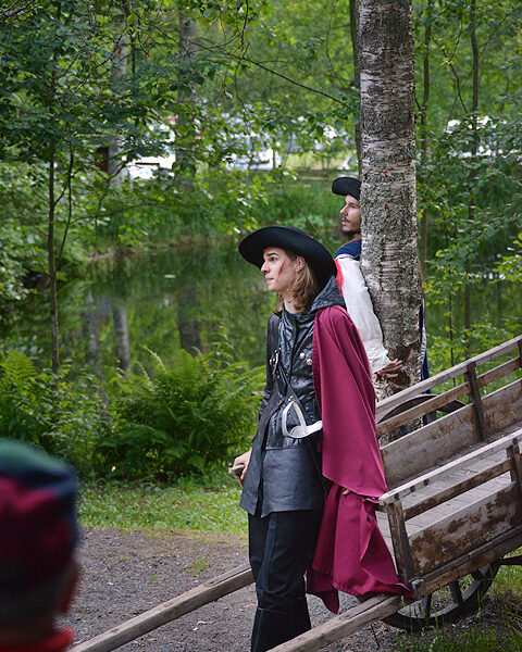 D´Artagnanilla (Jerry Sarlin) ja Rochefortilla (Joonas Nurmi) on tilanne päällä.