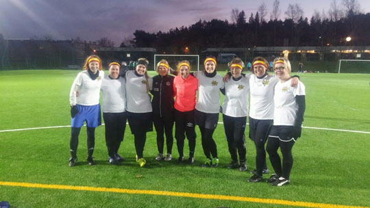 FC PMS:n kauteen mahtui riemukkaita pelihetkiä niin viheriäisellä nurmella kuin loppukaudesta lumisellakin kentällä.