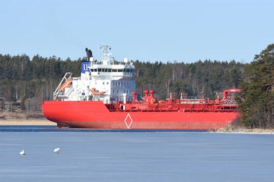 Xanthia saapui Förbyyn Saksasta. Kuva Topi Poutanen