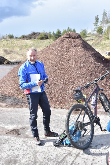 Markku Vilen pyöräilee rasteille aina kun matka on sopiva.