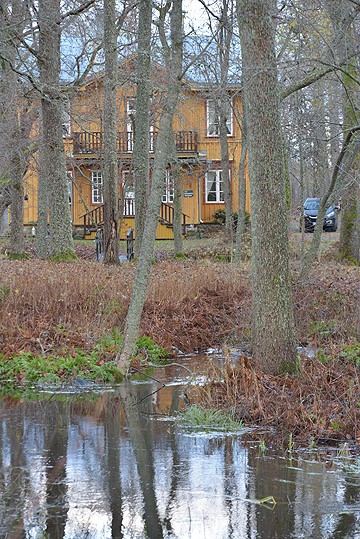 Kirjakkalassa oli keskiviikkoaamuna rauhallista. Kuvassa Insinööritalo