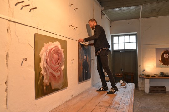 Sampsa Sarparanta on Sauvon Käsien kesänäyttelyn päävierailija.